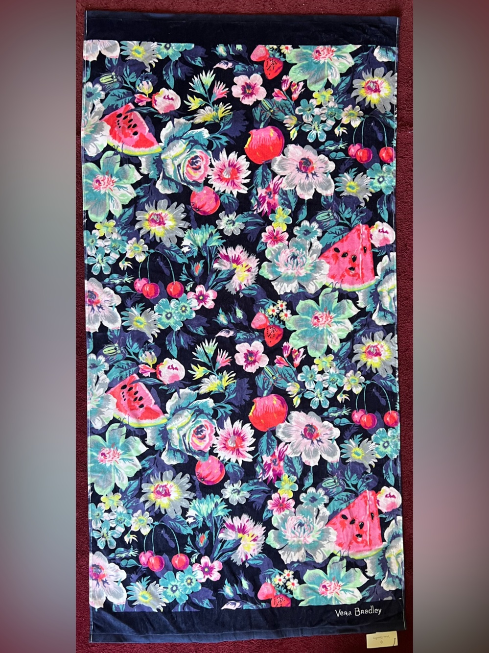 Vera Bradley Garden Picnic Beach Towel